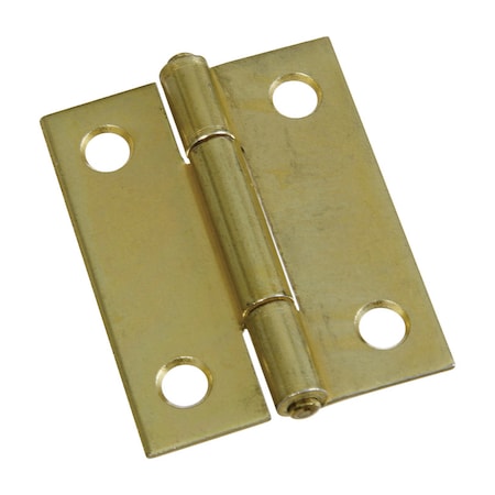 National Hardware National Hardware 2 in. L Brass Door Hinge 2 pk N146-175